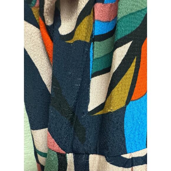 Boden Botanical Tiered Midi Maxi Dress Long Sleeve Viscose - Picture 10 of 11